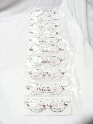 New frame lot - 10 titanium headliners brown frames
