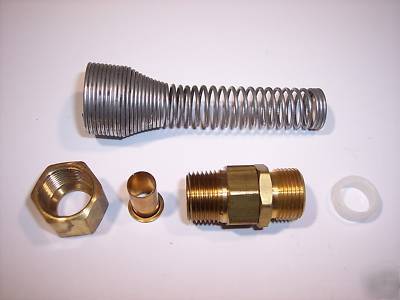 Parker fast-stor coil air hose line fittings 10 packs 