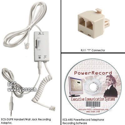 Pc computer phone telephone recorder recording software
