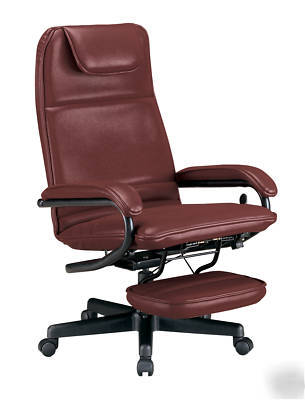 Power rest executive recliner task chair