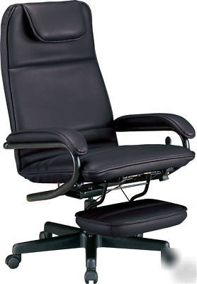 Power rest executive recliner task chair