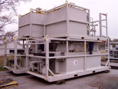 1000 sq ft de filter press unit completion fluid filter