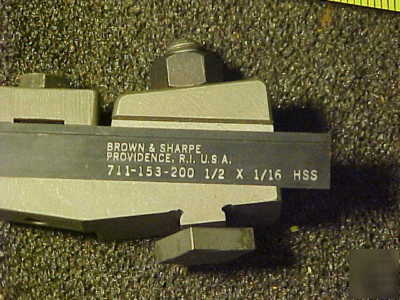 Cut off tool post t type blades brown & sharp