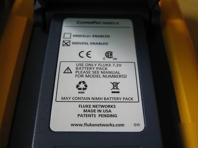 Fluke 990DSL copperpro series ii tester & TN2100 device