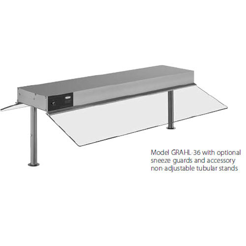 Hatco grahl-48 infrared fodwarmer with incandescent lig