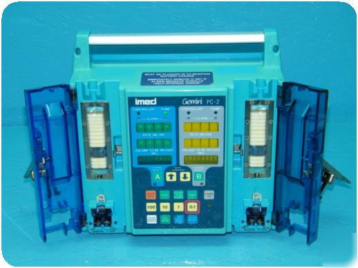 Imed pc-2 gemini double-channel infusion pump