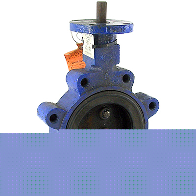 Keystone AR2 4â€ resilient seat butterfly valve