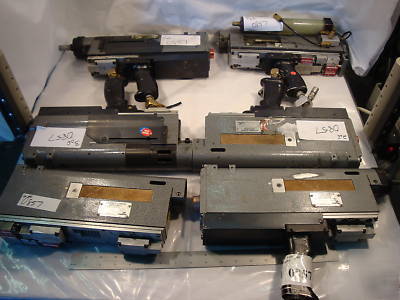 Lot of 6 pieces - cooper ht-4 peck drills and parts