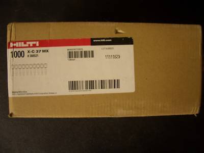 New hilti 1000 x-c 37 mx 1 1/2