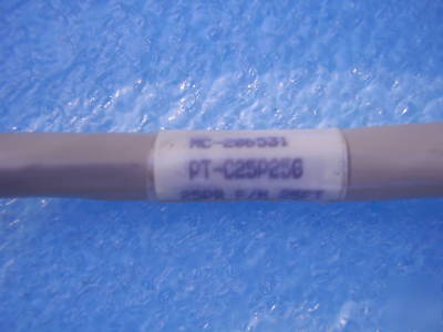 Premier 25 pair telephone cable 25' w/ connectors nos