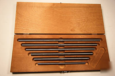 Starrett metric micrometer set (set of standards incl.)