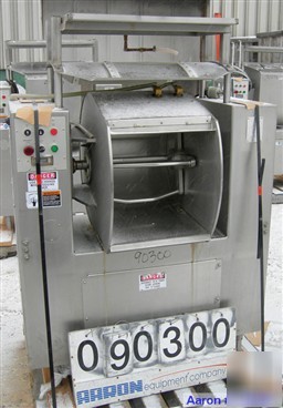 Used: magna high speed single arm mixer, model 50H-4C1.