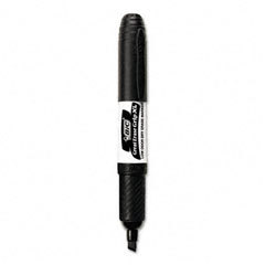 Whiteboard markers, chisel point, 12/dz, black, sold as