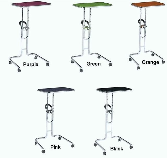 5 kool kolors laptop notebook mobile desk stand carts
