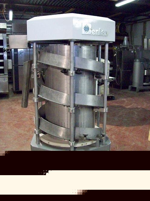 Benier C04B cylindrical rounder up to 7,200 pph 1-40OZ