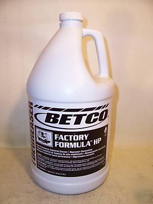 Betco factory formula hp industrial cleaner/degreaser 