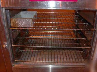 Bk industries rottisserie oven with bottom warmer