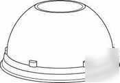 Dart clear plastic dome lid |20 pks of 50| 24LCDH