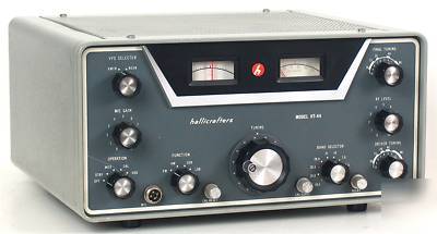Hallicrafters ht-44 transmitter w/matching power supply