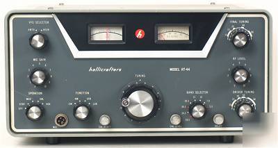 Hallicrafters ht-44 transmitter w/matching power supply