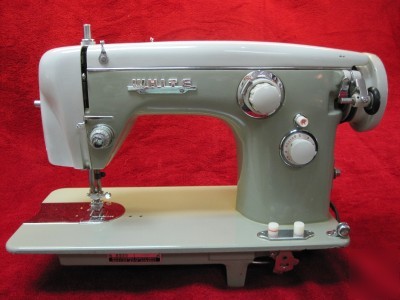 Heavy duty white industrial strength sewing machine