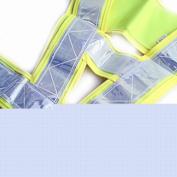 High visibility crossing guard safety vest vests large