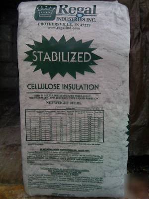 Insulation cellulose, blow in -save 40% on energy bills