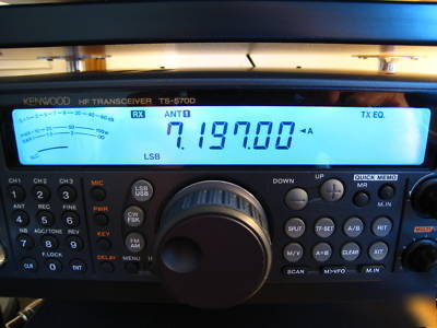 Kenwood ts 570 ts-570 ts-570D ts-570DG blue light mod
