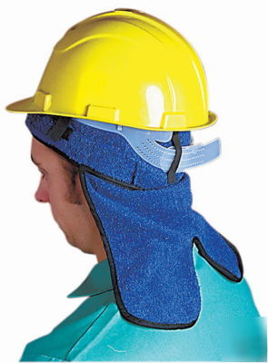 Mira cool hardhat liner with neck shade - navy - 892