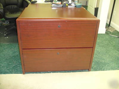 National office furniture arrowood lateral wood filing 