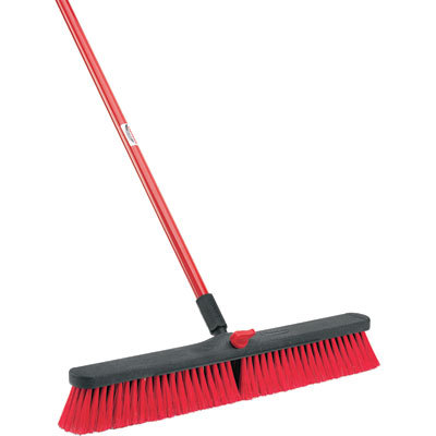 New libman 24IN multi-surface push broom - 