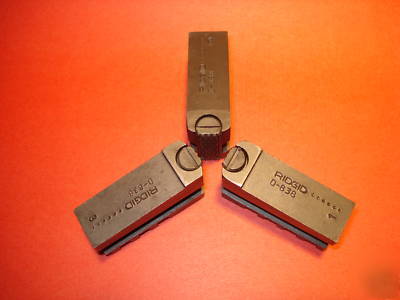 New ridgid 44090 set of chuck jaws for ridgid 300~nos