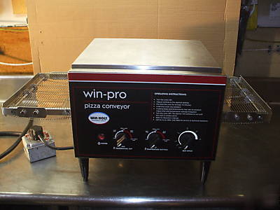 Pizza oven conveyor nu-vu wpsco-14 flash oven