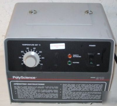 Polyscience 210 heated water recirculator 20-70DEG c