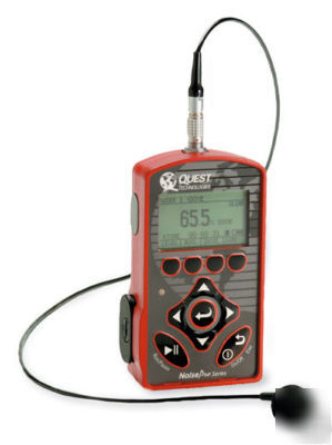 Quest noisepro dlx sound level meter noise dosimeter
