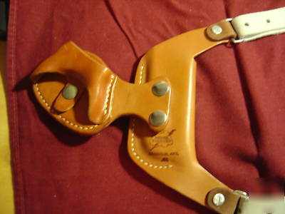 Roy's custom hidden thunder pancake holster colt 45GOV