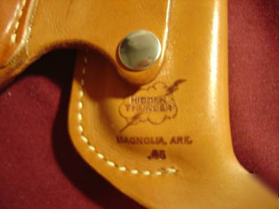 Roy's custom hidden thunder pancake holster colt 45GOV
