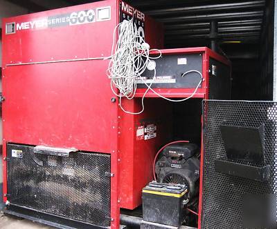 Used meyer series 600 insulation blowing machine