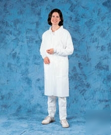 Vwr critical cover fluid impervious lab coat lc-22632-3