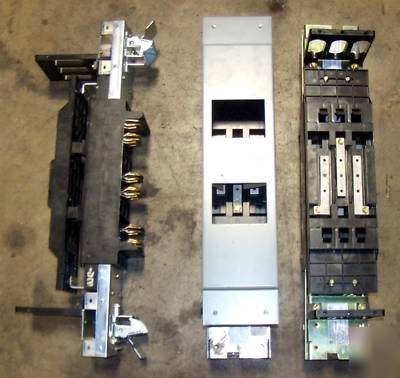  ge general electric spectra panelboard 400 amp w/main