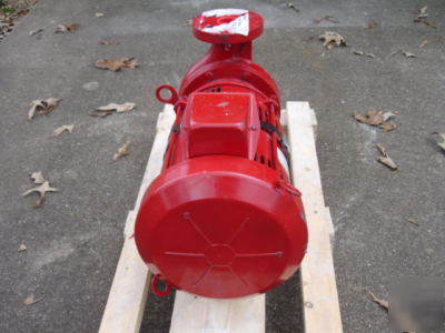 Bell & gossett 10HP series 80 circulation booster pump 