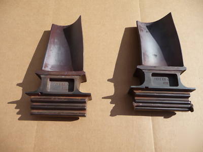 Ge frame 5 set 1ST stage turbine bucket *120 pristine*