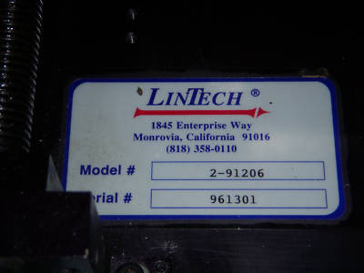 Lintech x&y linear table 