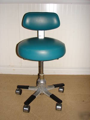 Pelton & crane stool, chair, dental doctors equipment