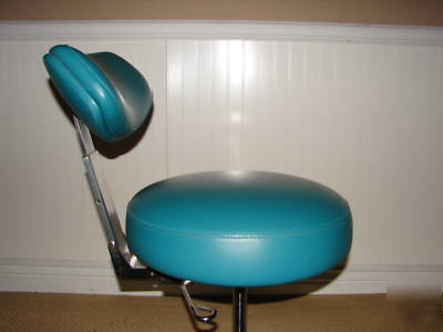 Pelton & crane stool, chair, dental doctors equipment