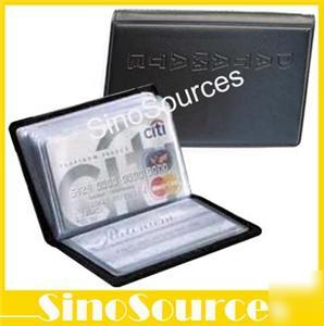 Pocket business credit name card wallet holder 60 cards