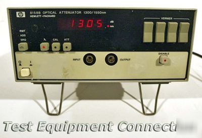 Agilent hp 8158B /002/011/ optical attenuator