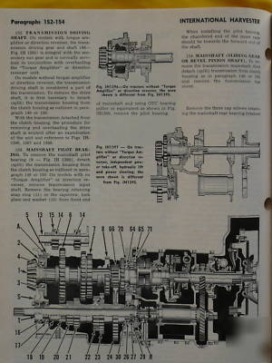 International ihc tractor service & fast-hitch manuals 