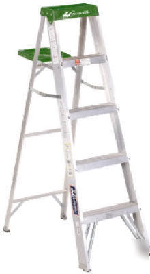 Louisville AS4005 5' aluminum type ii stepladder 225 lb