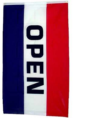 New large 3X5 horizontal open flag banner banners flags